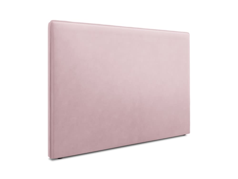 Tête de lit en velours lavande 120x200x10