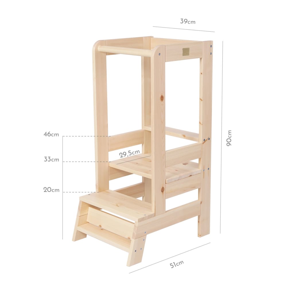 Tour d’Observation Enfant - Tour d'Apprentissage Montessori (MeowBaby) - Image 2