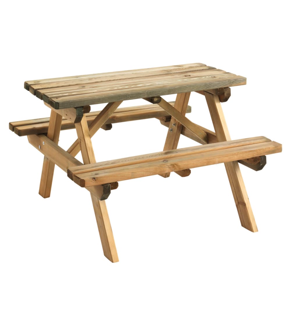 Table de pique-nique pour enfants en pin