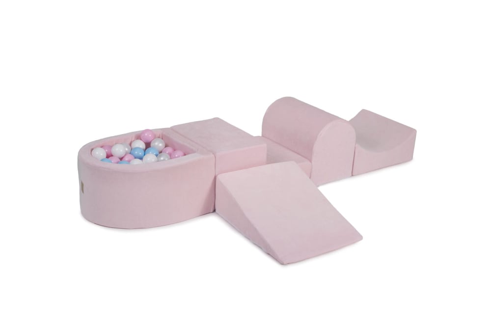 Blocchi Schiuma per Bambini con Piscina di Palline - Multicolore - Öko-Tex Zertifikat - PVC - Cloruro di polivinile