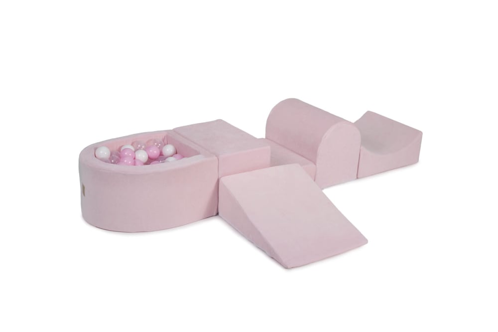 Blocchi Schiuma per Bambini con Piscina di Palline - Multicolore - Öko-Tex Zertifikat - PVC - Cloruro di polivinile