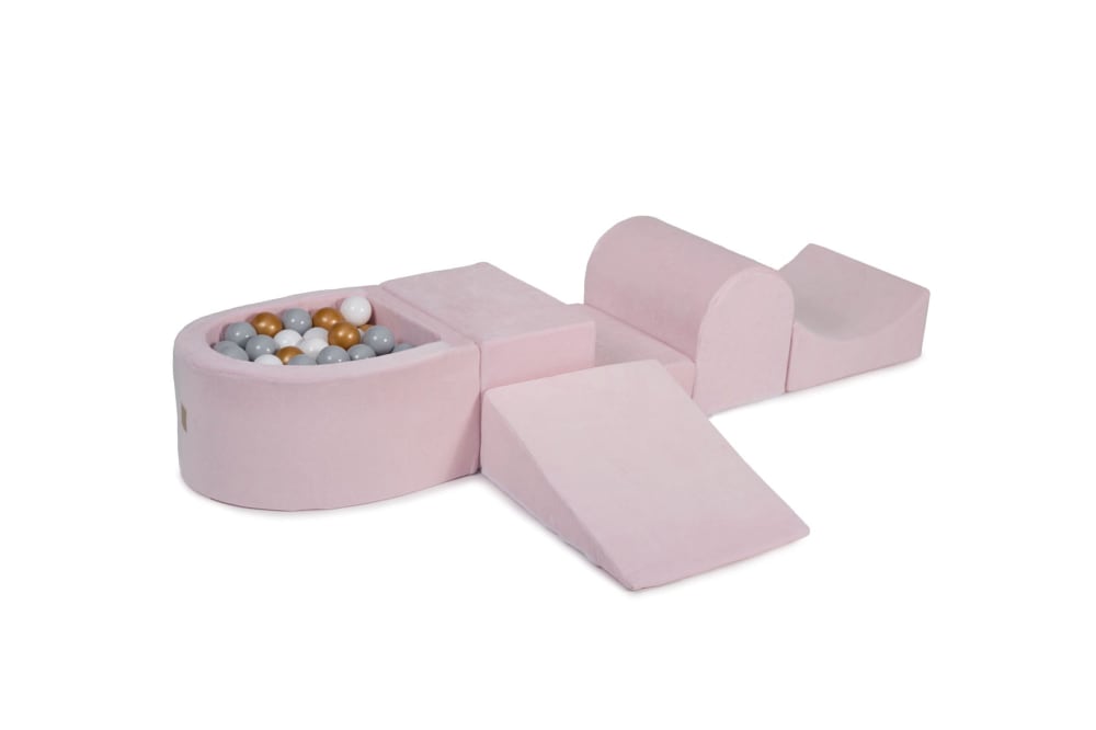 Blocchi Schiuma per Bambini con Piscina di Palline - Multicolore - Öko-Tex Zertifikat - PVC - Cloruro di polivinile