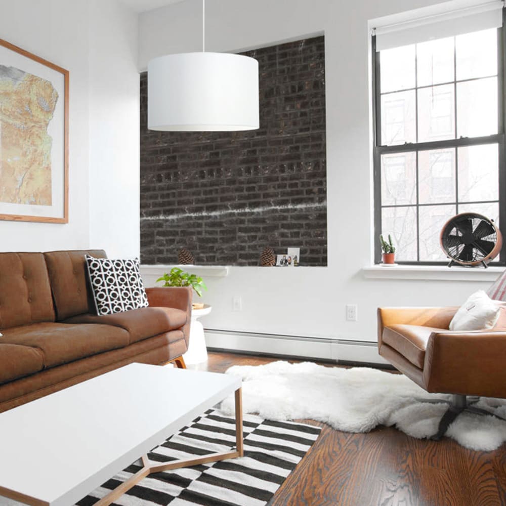 Abat-jour pour lampe tissu blanc - Maisons du Monde