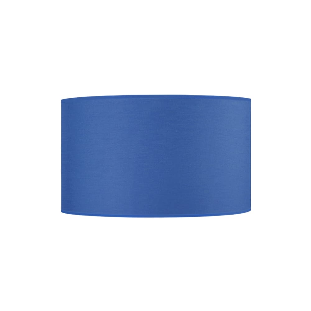 Paralume tissuto blu - Modello Contemporaneo - Blu - Metallo