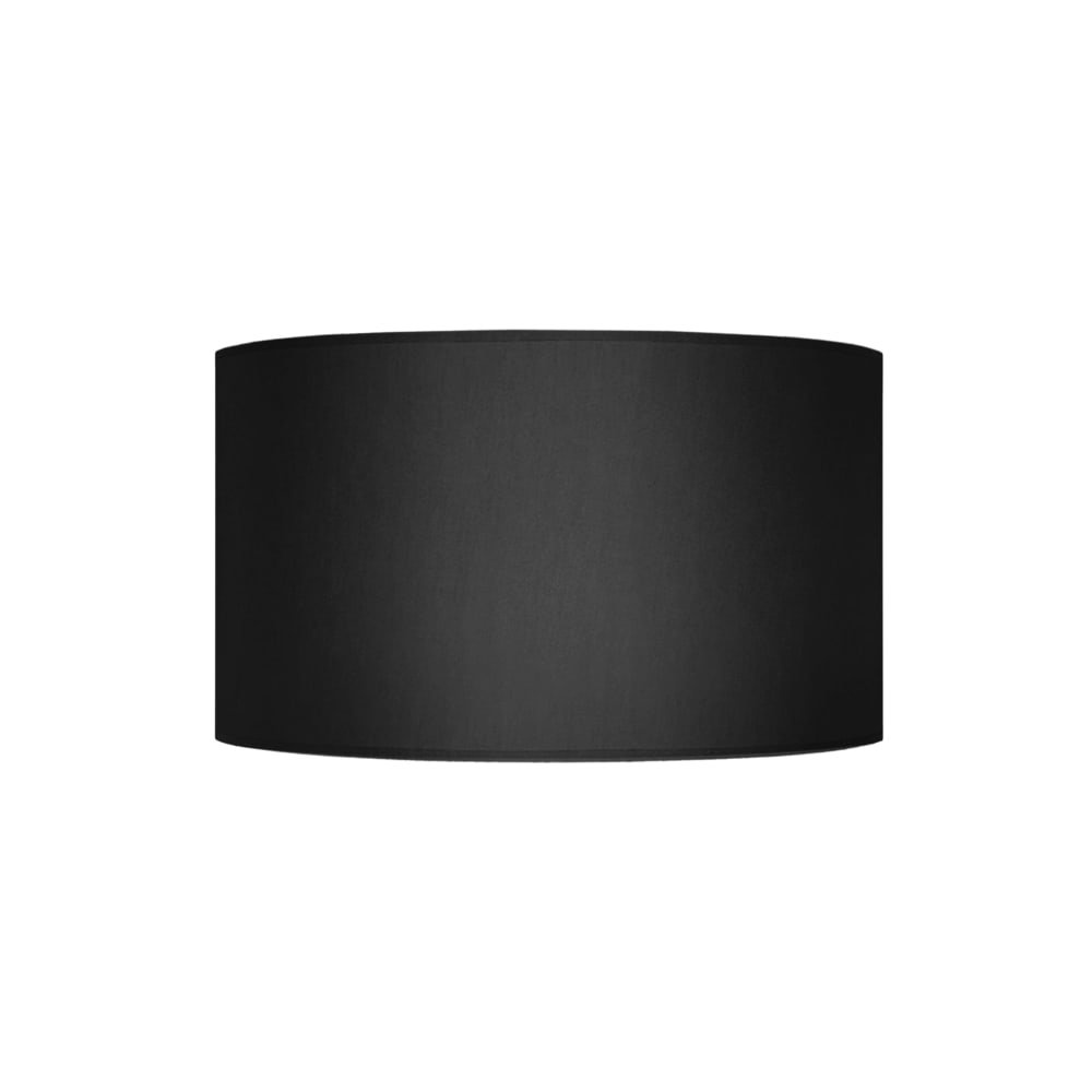 Abat-jour pour lampe tissu noir