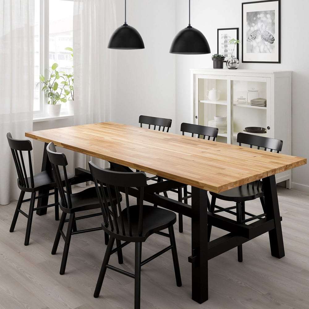 Lámpara de suspensión metal pantalla negro - Maisons du Monde