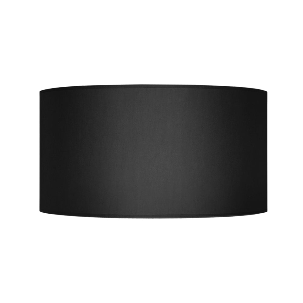 Abat-jour pour lampe tissu noir