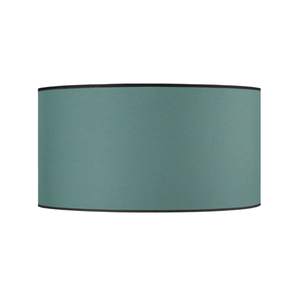 Pantalla de lámpara tela verde