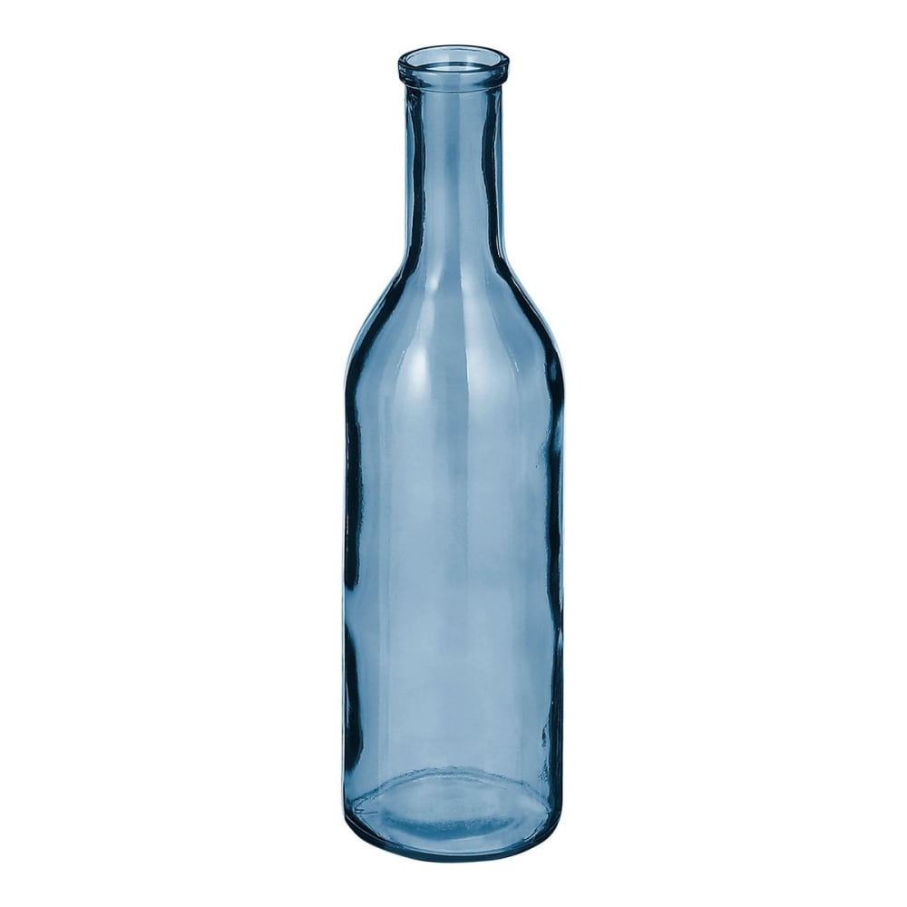 Bottiglia decorativa rioja azzurro chiaro  h50xb15xl15cm - Mica