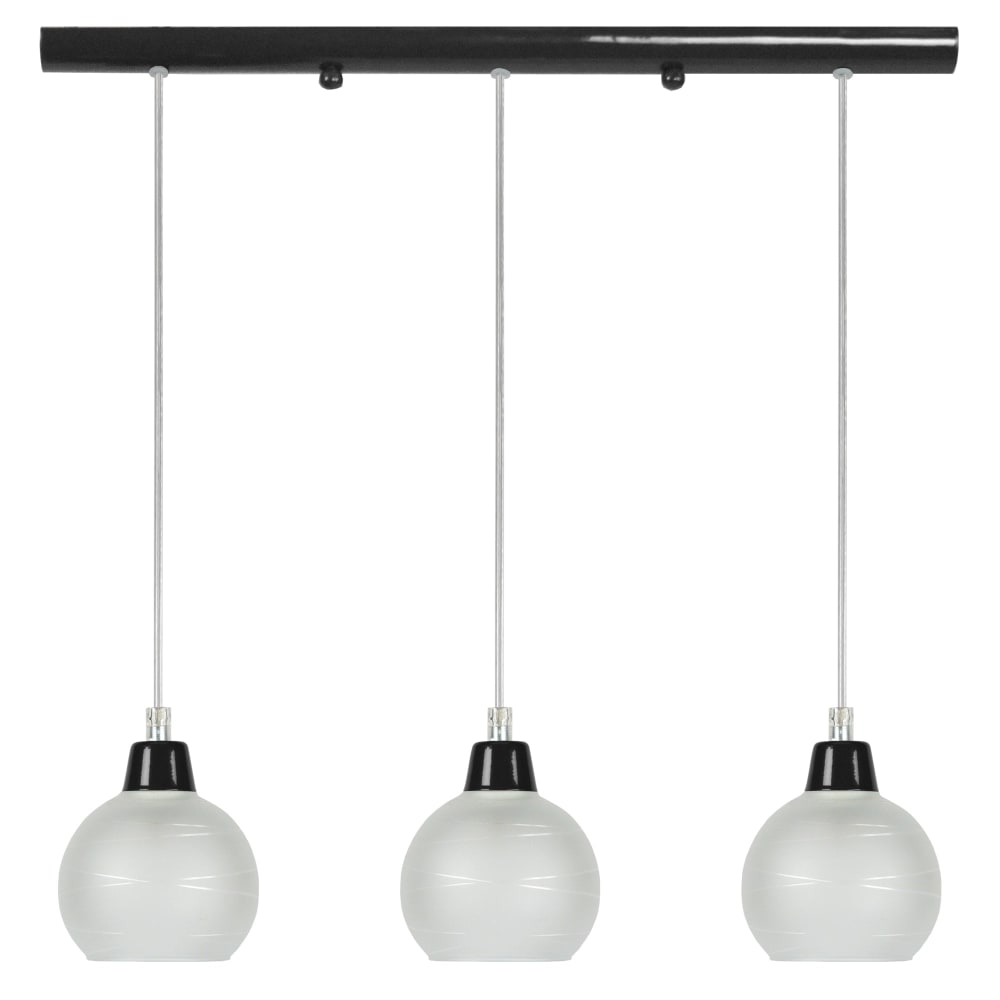 Suspension métal noir