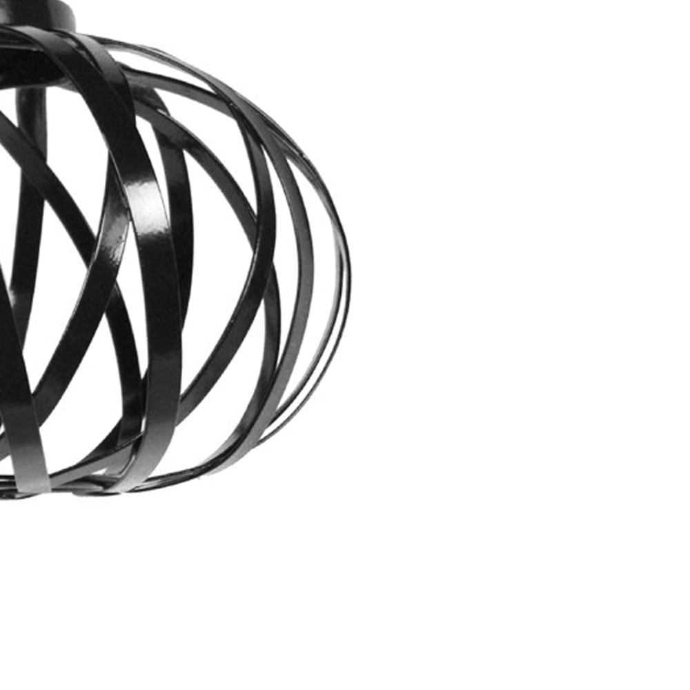 Plafonnier métal noir abat-jour noir - Maisons du Monde