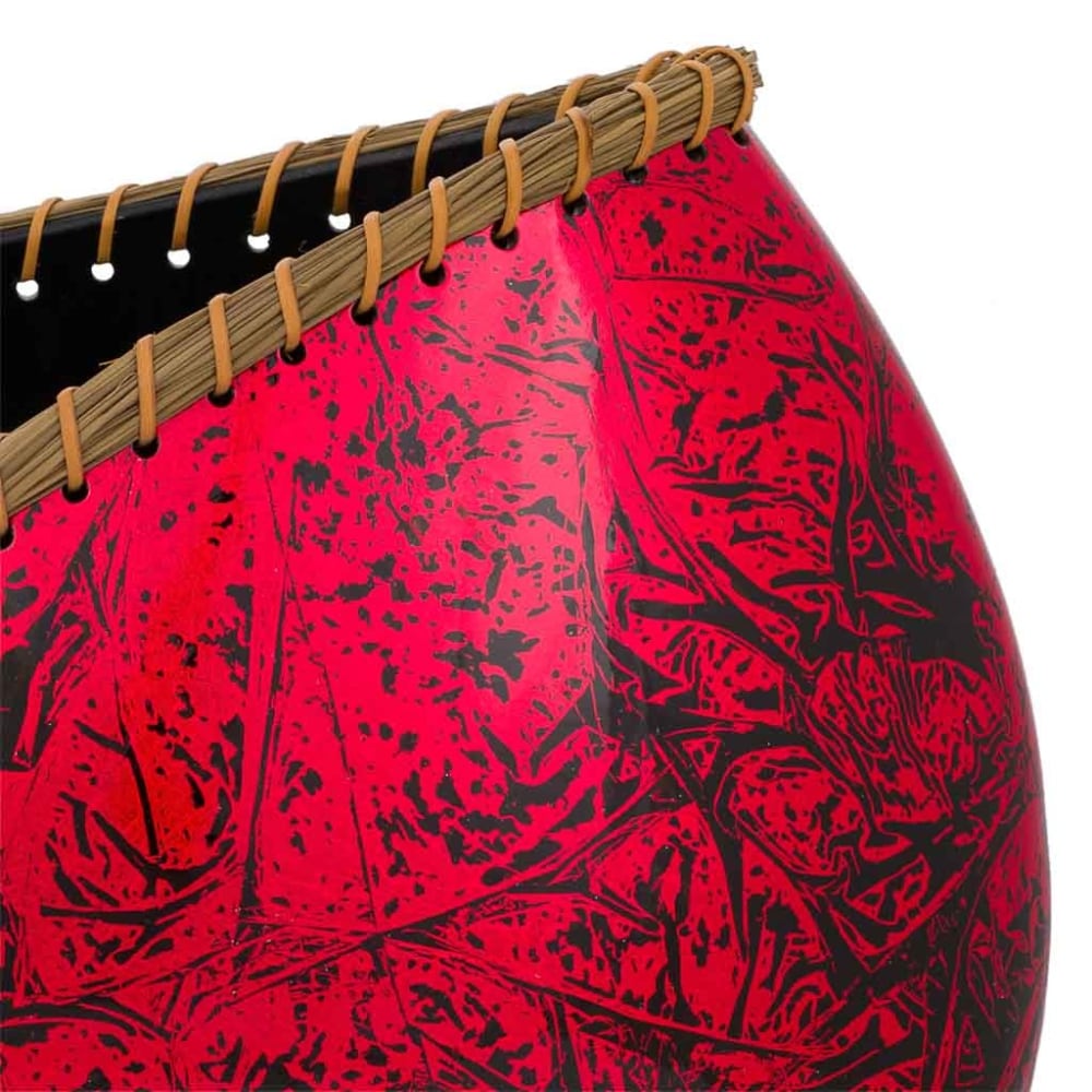 Jarrón de cerámica rojo - Maisons du Monde