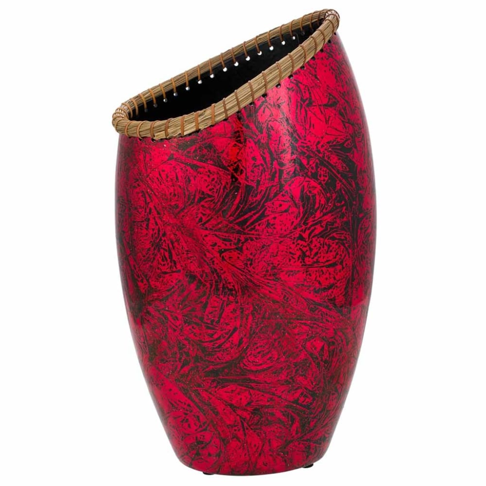 Jarrón de cerámica rojo - Maisons du Monde
