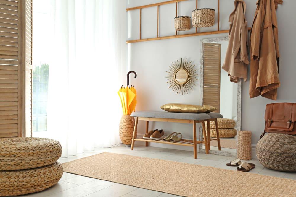 Tapis intérieur et extérieur aspect jute naturel 80x150 — vue 3