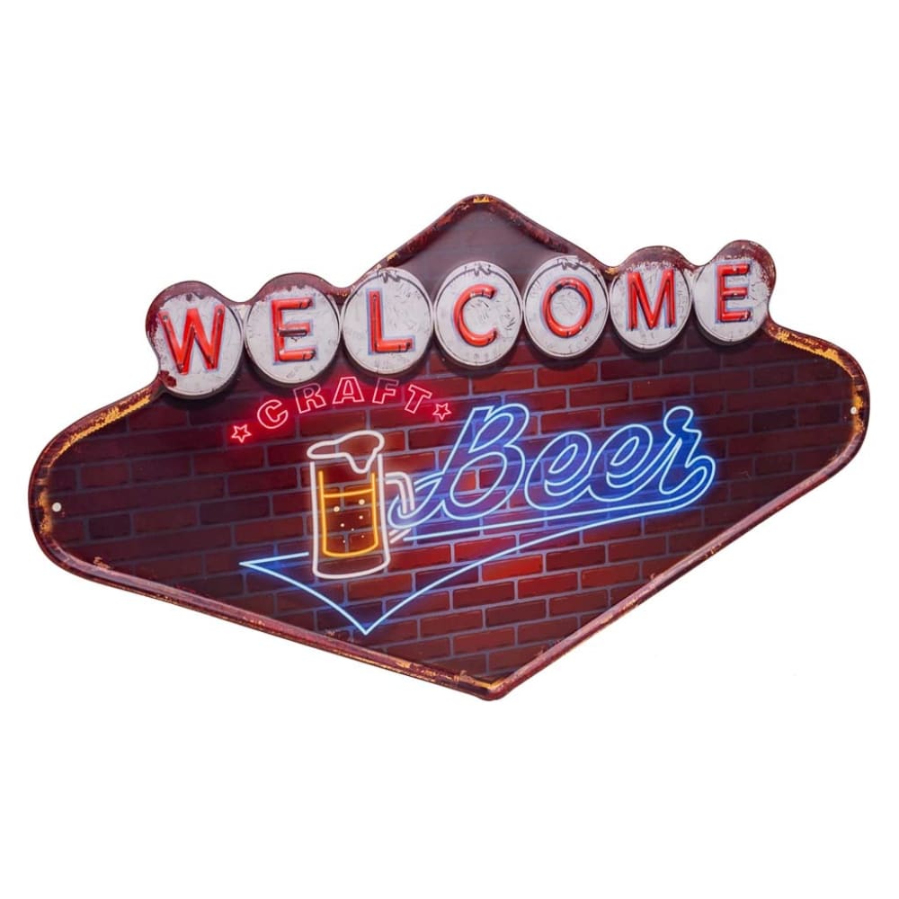 placa de metal marron 27x49x1