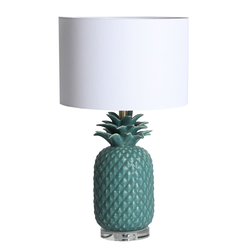 Lampe de salon en fer argent 38x38x65 cm - lot de 2