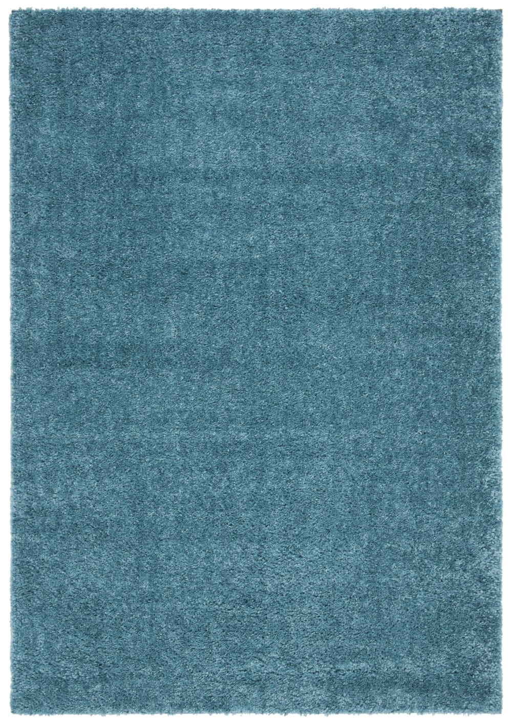 Tapis shag en polypropylène bleu, 160 x 229 cm