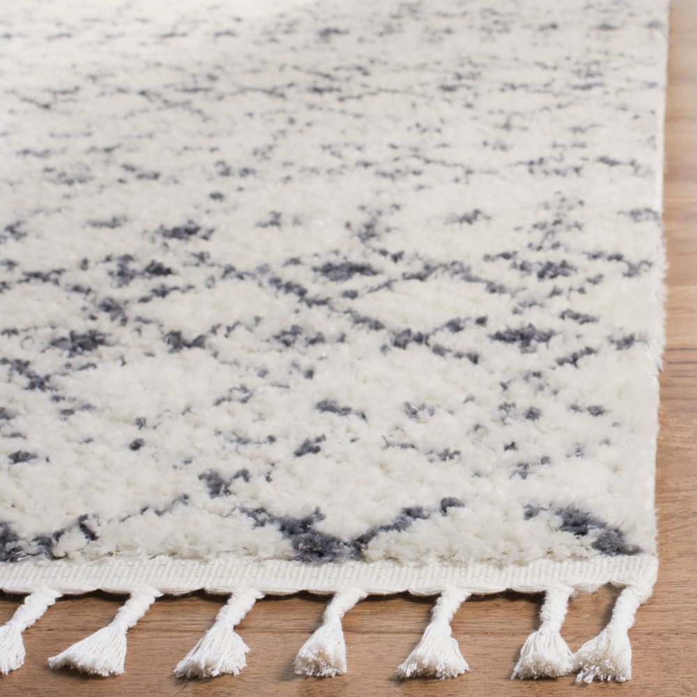 Tapis en polypropylène beige/gris, 122 x 183 cm — vue 4