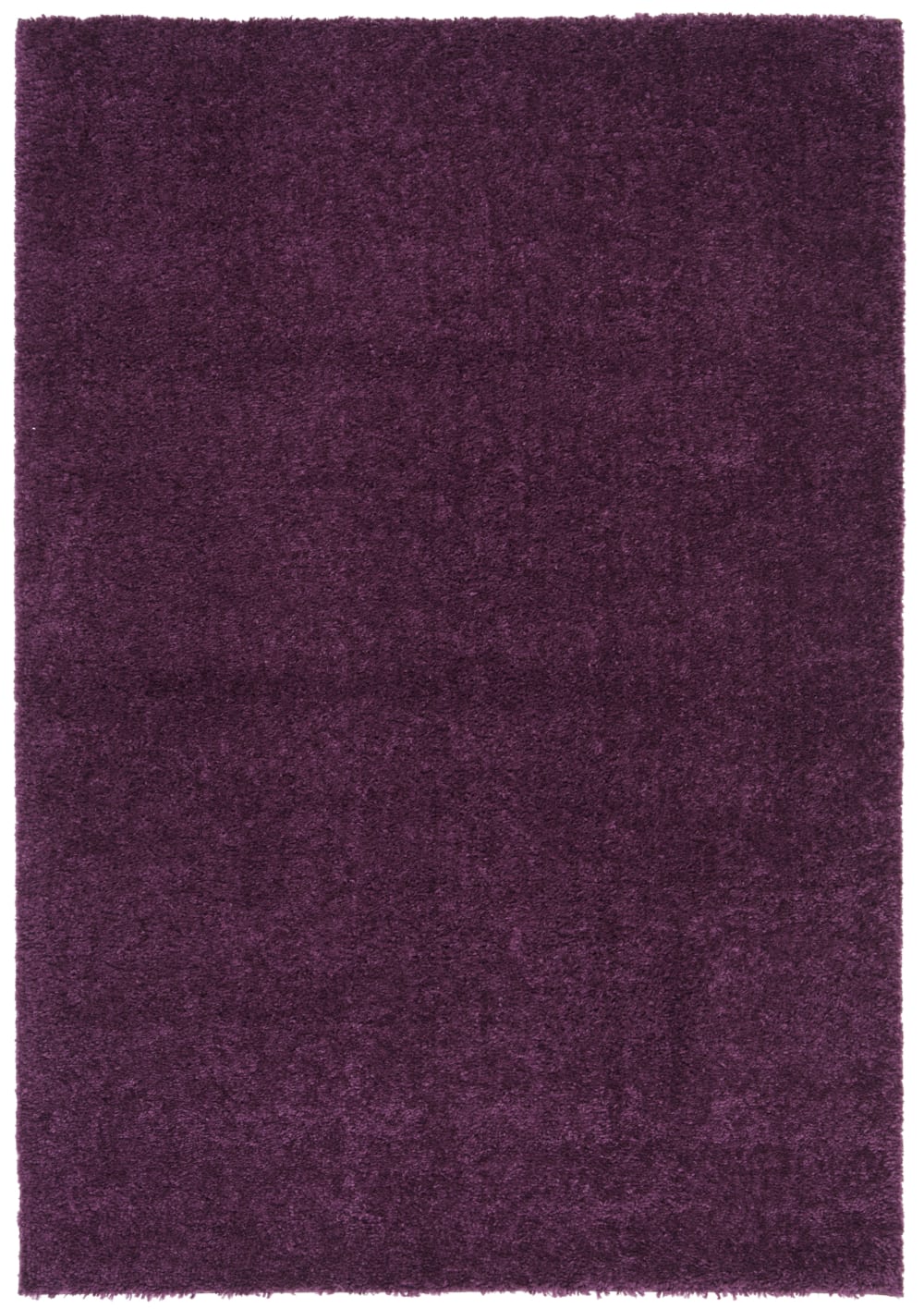 Tapis shag en polypropylène violet, 183 x 274 cm