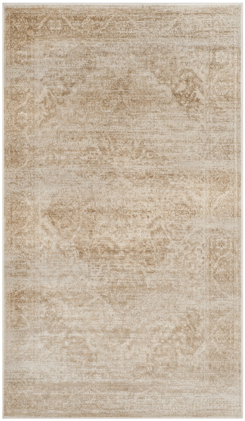 Tapis Viscose Beige 122 X 170 cm
