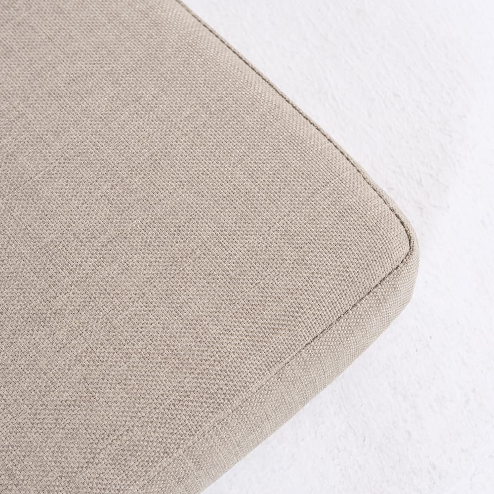 Cojín para sillas de jardín marrón tostado 44x44x5 cm - Maisons du Monde