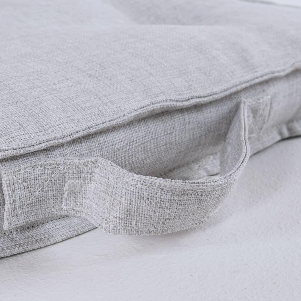 Cojín para sillas de jardín color gris claro 42x42x5 cm - Maisons du Monde