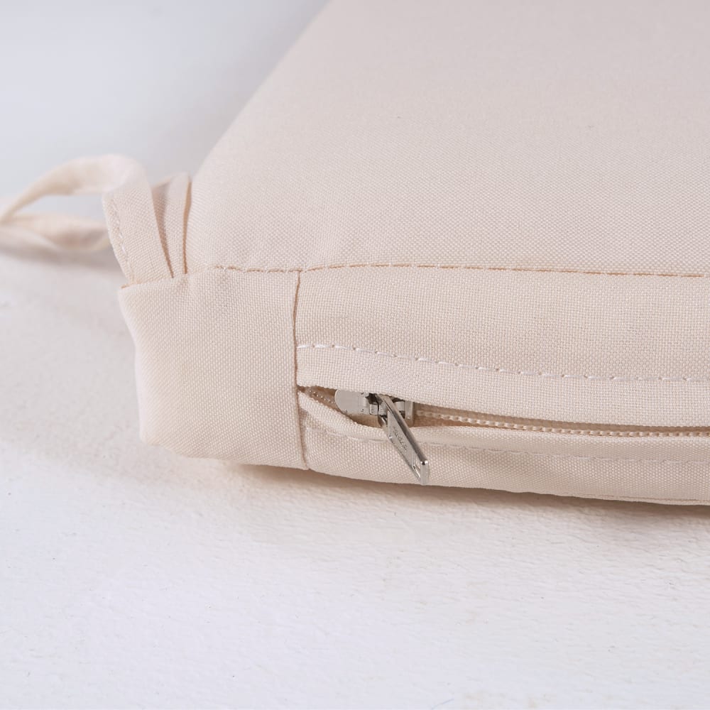 Cojín para sillas de jardín color beige 44x44x5 cm - Maisons du Monde
