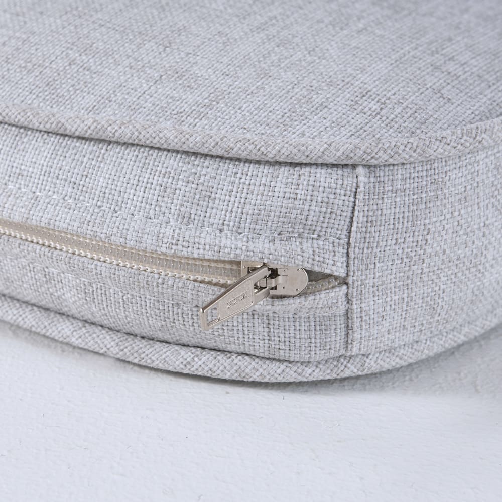 Cojín para sillas de jardín curvado color gris claro - Maisons du Monde