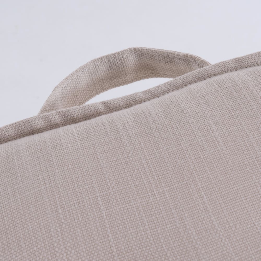 Cojín para sillas de jardín color crudo 42x42x5 cm - Maisons du Monde