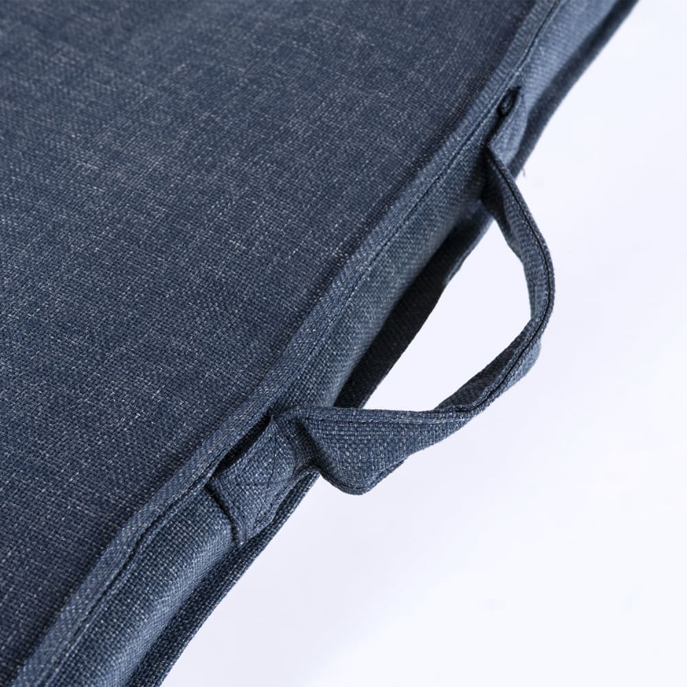 Cojín para sillas de jardín color azul 42x42x5 cm - Maisons du Monde