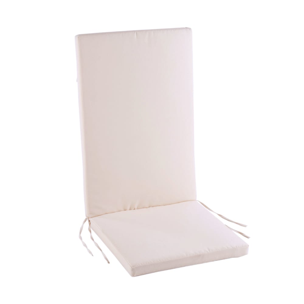 Cojín para sillones de jardín reclinables beige