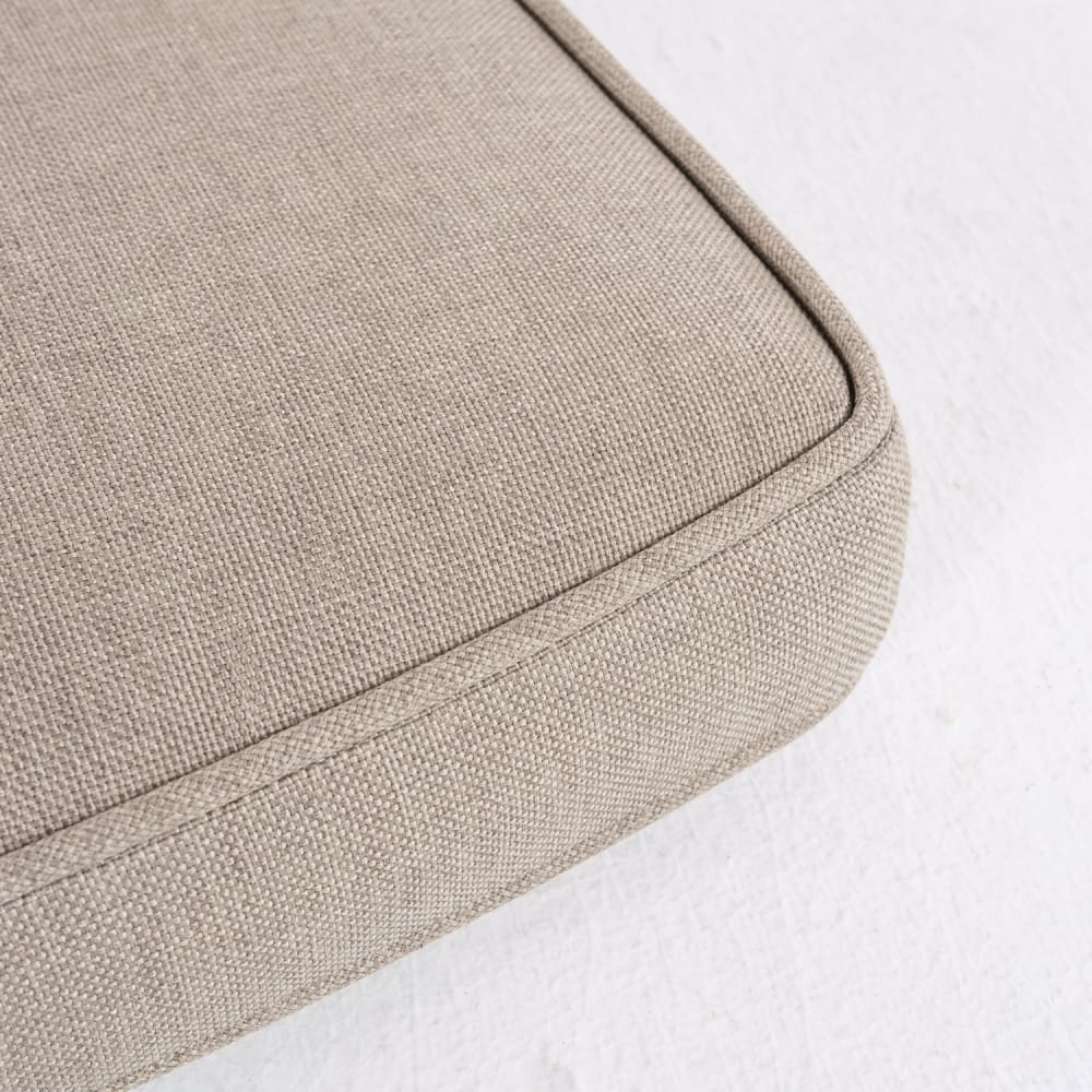 Cojín para sillas de jardín curvado marrón tostado - Maisons du Monde