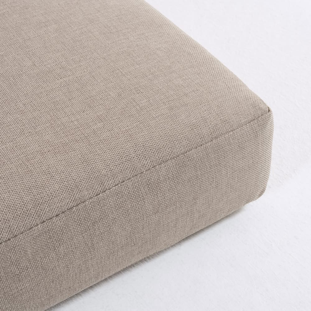 Cojín tumbona de jardín marrón tostado 190x60x10 cm - Maisons du Monde