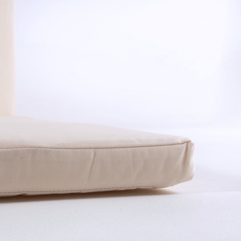 Cojín para tumbona de exterior beige - Maisons du Monde