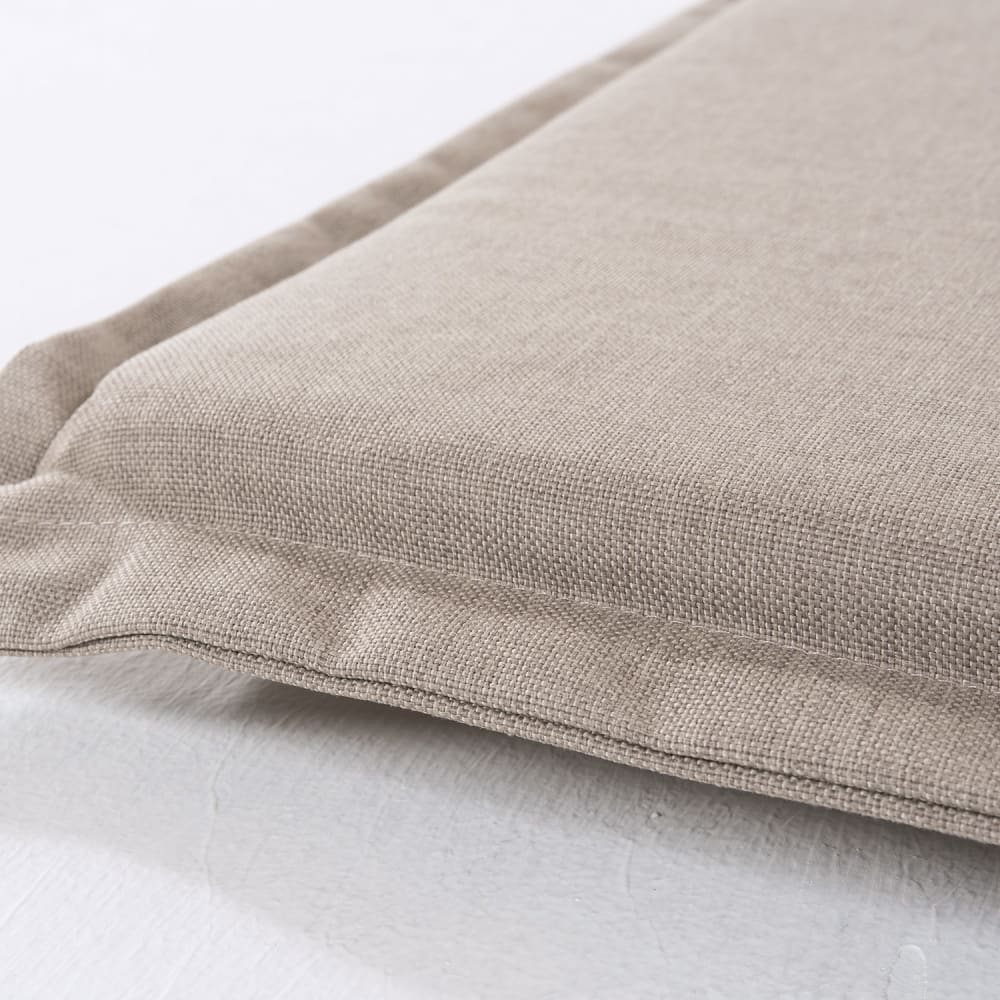 Cojín de banco de exterior marrón tostado 110x49x5 cm - Maisons du Monde