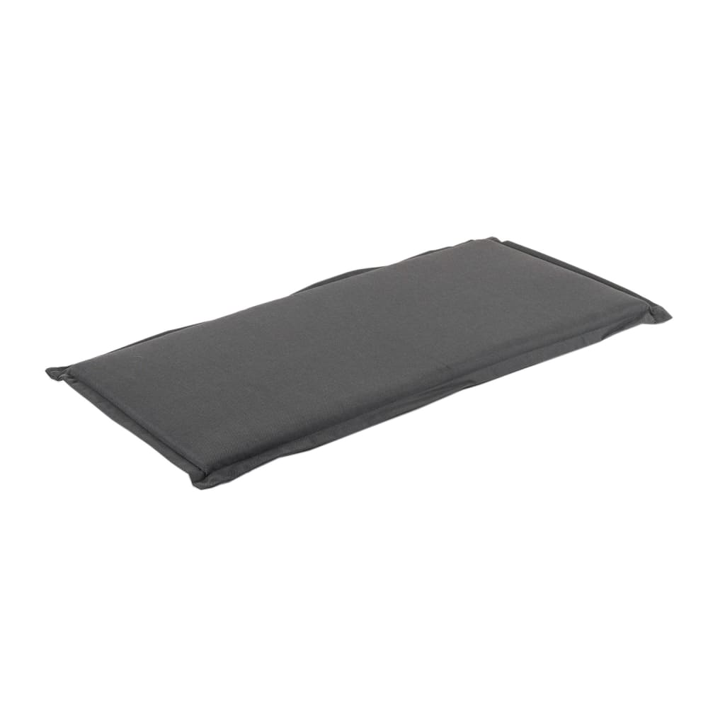 Cojín para banco de exterior color gris 110x49x5 cm