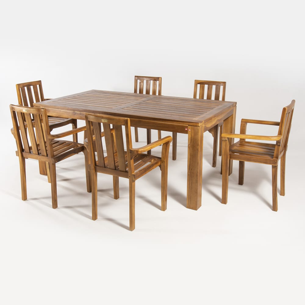 Edenjardin Conjunto de 6 sillones apilables