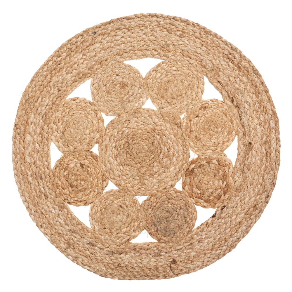 Set de table en jute beige 38x38 cm - Maisons du Monde