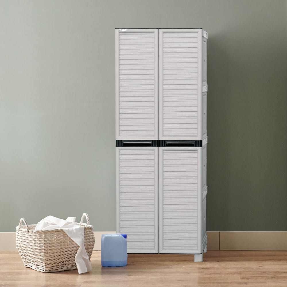 Armoire d'extérieur gris clair 70x39 cm - Maisons du Monde