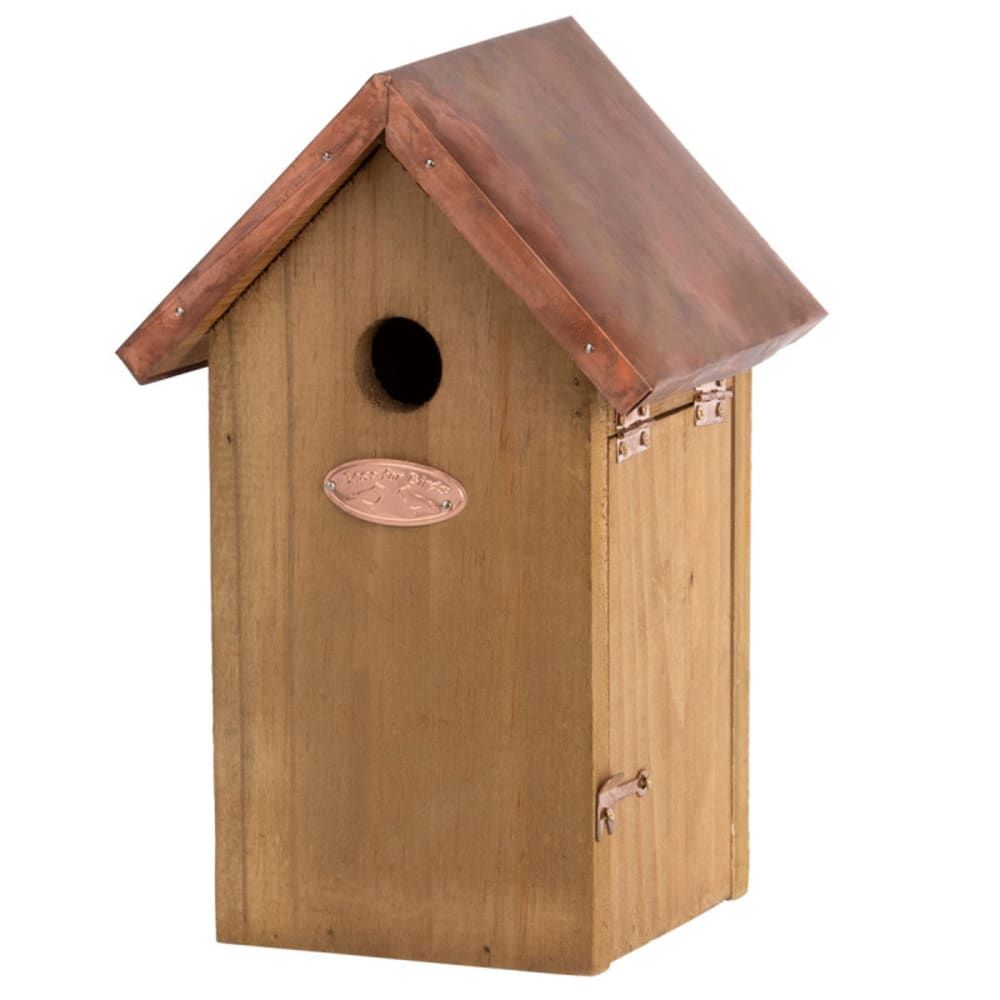 Esschert Design Nichoir Mésange bleue Marron Bois