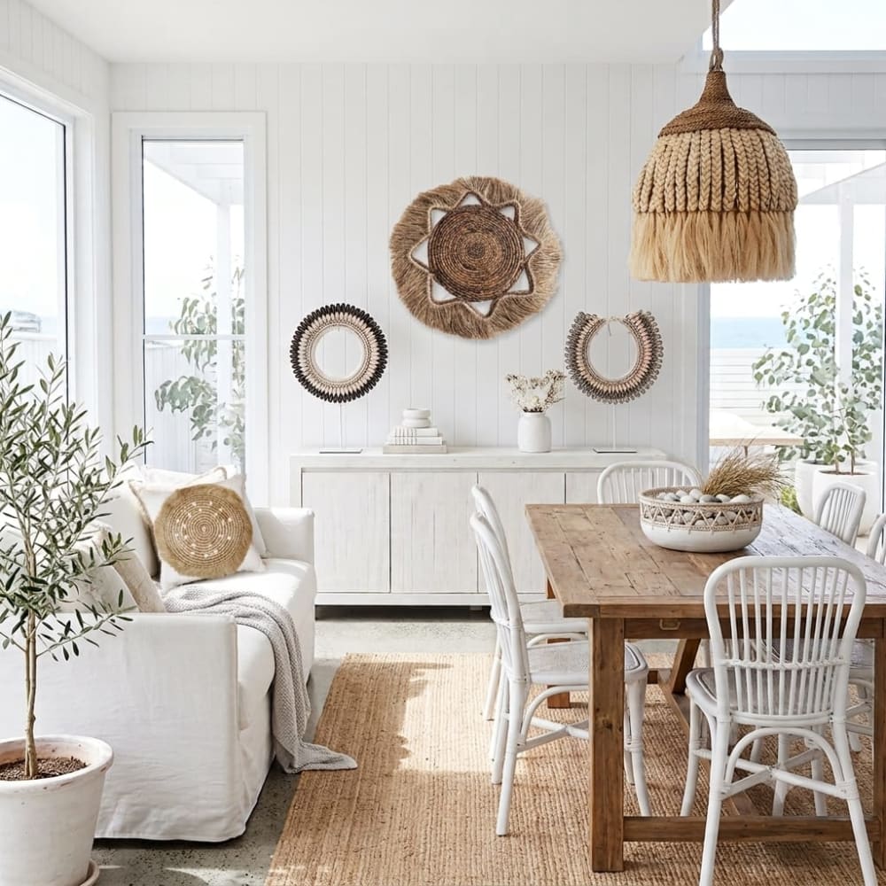 Decorazione murale con frange D 65 cm - My Bliss Home