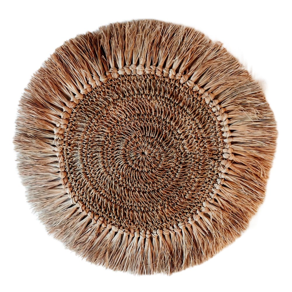 Tovaglietta naturale 45cm - Modello Esotico - Marrone - Giunco marittimo