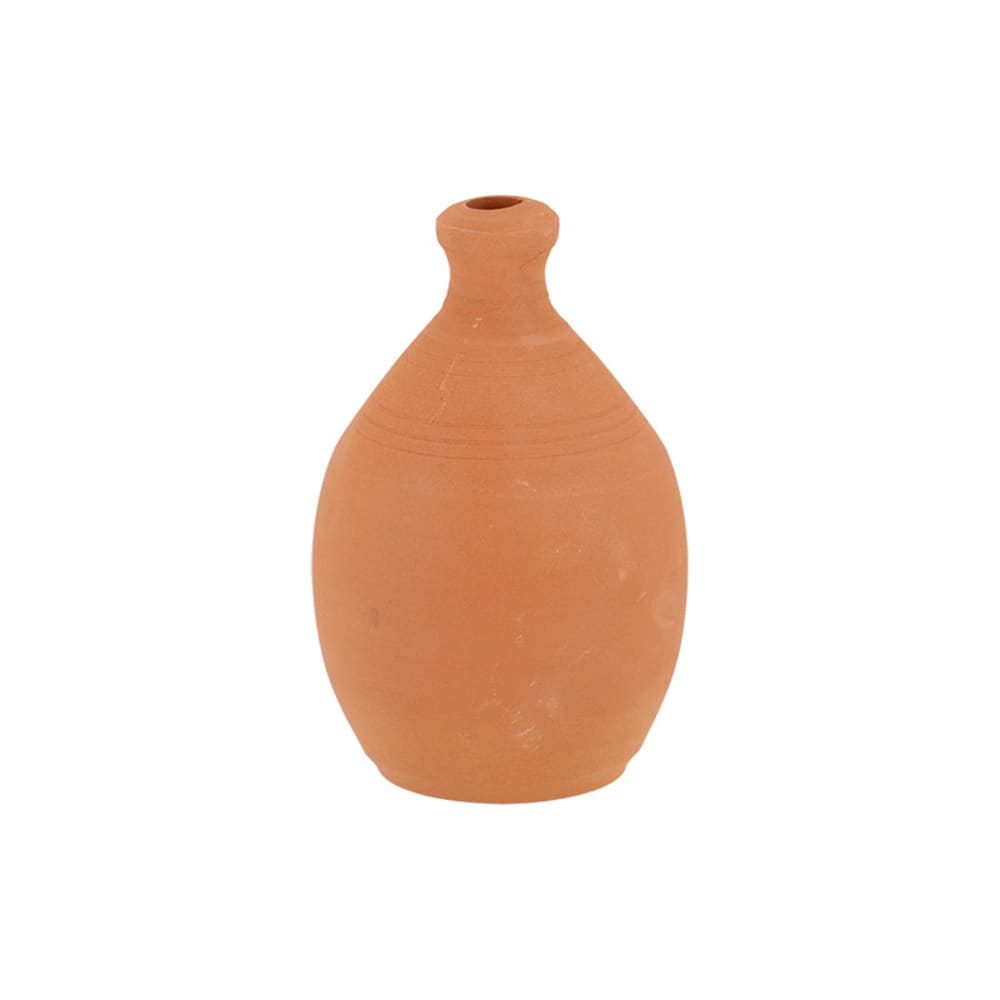 Arrosoir chantepleure terre cuite orange