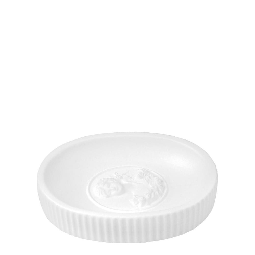 Mathilde M Porte-savon marquise Blanc Céramique