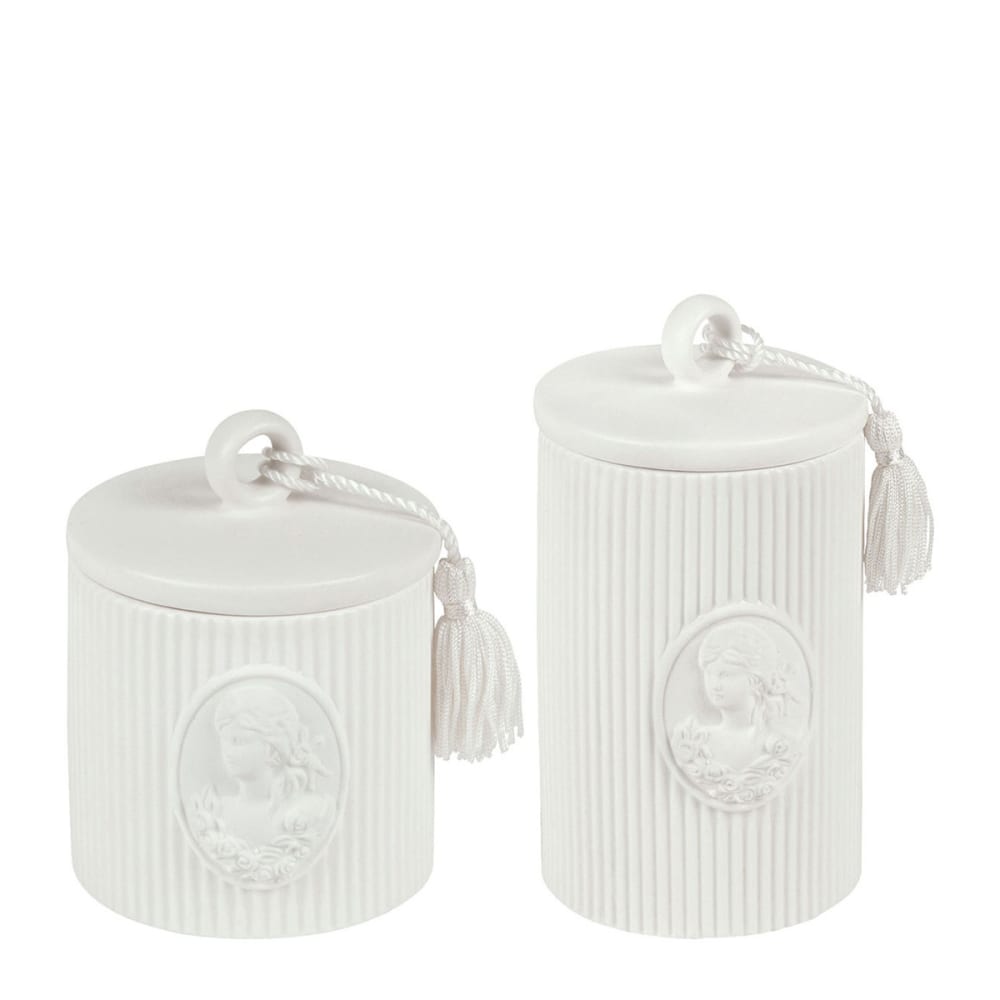 Set de 2 pots à coton - marquise