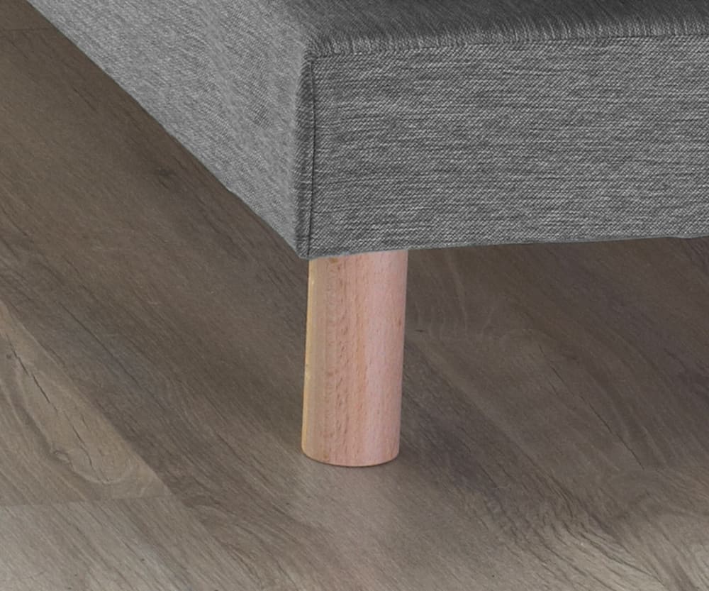 Sommier tapissier gris chiné 90x200 - Maisons du Monde