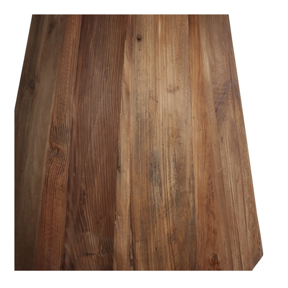 mesa centro pino reciclado negra - Maisons du Monde