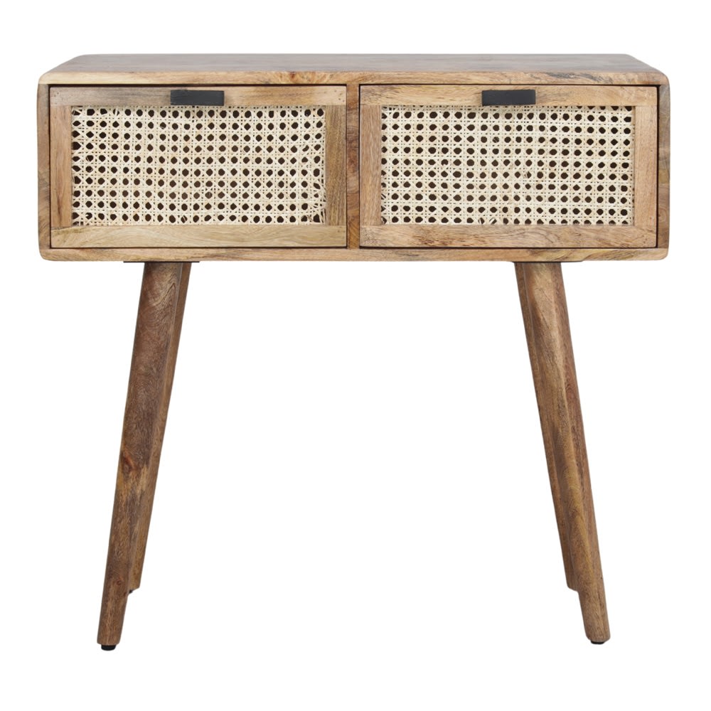 Consola de madera surbeanie - naturale - 78x82x30