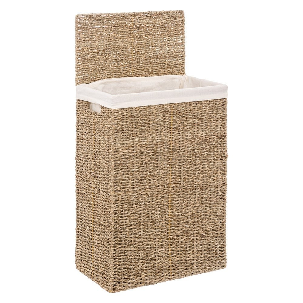 Panier à linge rectangle seagrass — vue 3