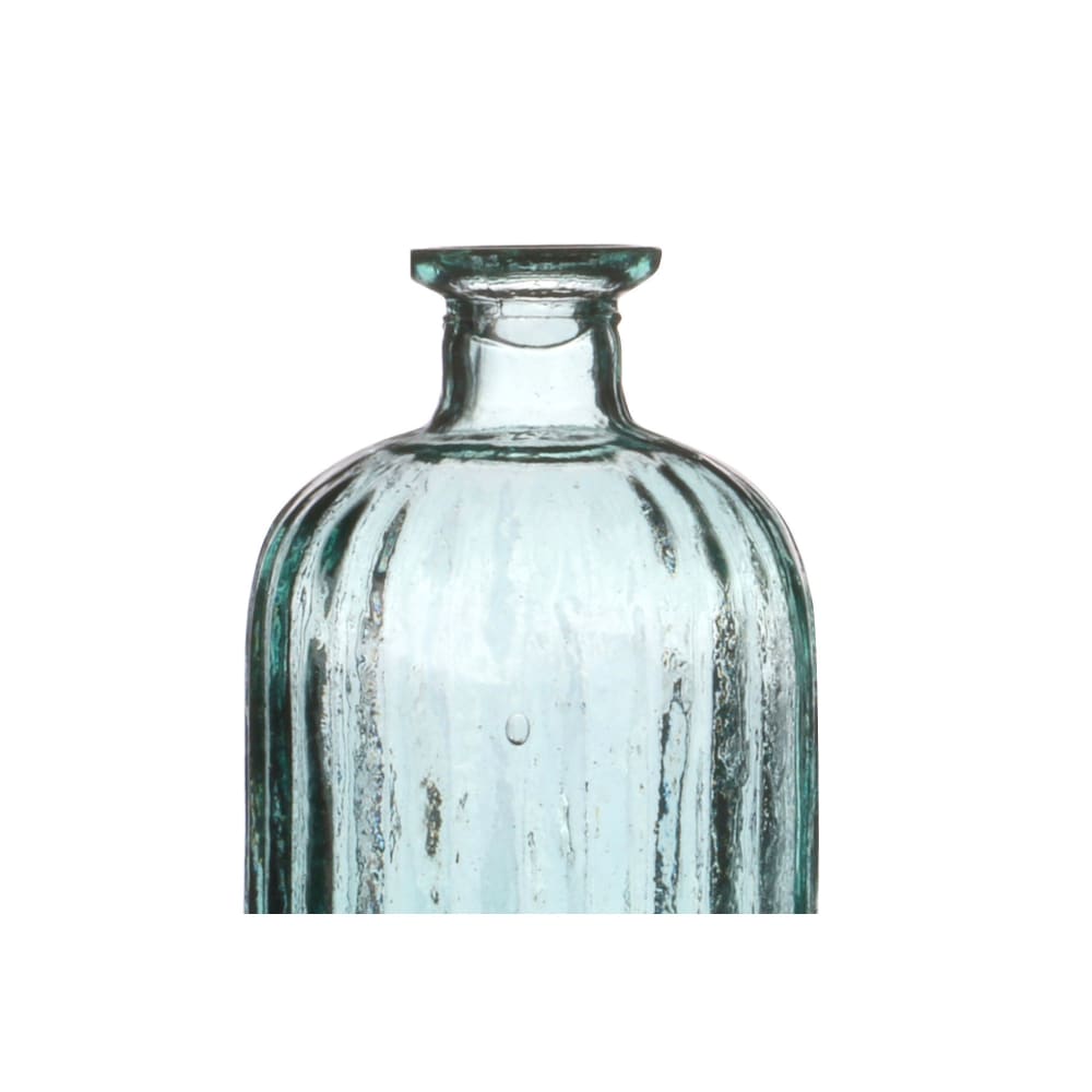 Vase rond en verre recyclé - 10x10x20cm - Maisons du Monde